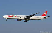 Boeing 777-3DEER | HB-JNB | Swiss Global Airlines | Z&UUML;RICH (LSZH/ZRH) 22.07.2022