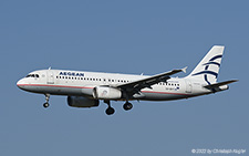 Airbus A320-232 | SX-DVY | Aegean Airlines | Z&UUML;RICH (LSZH/ZRH) 22.07.2022