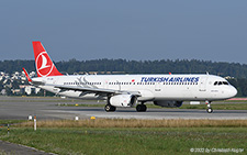 Airbus A321-231 | TC-JSR | Turkish Airlines | Z&UUML;RICH (LSZH/ZRH) 24.07.2022
