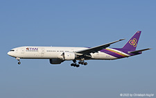 Boeing 777-3D7ER | HS-TKK | Thai Airways International | Z&UUML;RICH (LSZH/ZRH) 25.07.2022