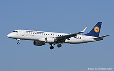 Embraer ERJ-190LR | D-AECB | Lufthansa Regional (Lufthansa CityLine) | Z&UUML;RICH (LSZH/ZRH) 25.07.2022