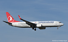 Boeing 737-8F2 | TC-JVO | Turkish Airlines | Z&UUML;RICH (LSZH/ZRH) 02.08.2022