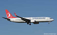 Boeing 737-8F2 | TC-JVP | Turkish Airlines | Z&UUML;RICH (LSZH/ZRH) 03.08.2022
