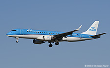 Embraer ERJ-190STD | PH-EZB | KLM Cityhopper | Z&UUML;RICH (LSZH/ZRH) 11.08.2022