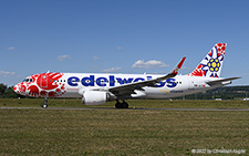 Airbus A320-214 | HB-JLT | Edelweiss Air  |  in help alliance colours | Z&UUML;RICH (LSZH/ZRH) 12.08.2022