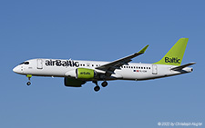 Airbus A220-300 | YL-CSN | Air Baltic | Z&UUML;RICH (LSZH/ZRH) 12.08.2022