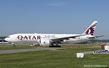 Boeing 777-2DZLR | A7-BBF | Qatar Airways | Z&UUML;RICH (LSZH/ZRH) 23.08.2022