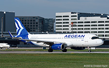 Airbus A320-232 | SX-DND | Aegean Airlines | Z&UUML;RICH (LSZH/ZRH) 02.09.2022