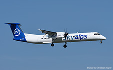 Bombardier DHC-8-402 | 9H-PET | Skyalps | Z&UUML;RICH (LSZH/ZRH) 02.09.2022