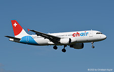 Airbus A320-214 | HB-JOK | Chair Airlines | Z&UUML;RICH (LSZH/ZRH) 03.09.2022