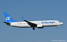 Boeing 737-8GP | EC-NUY | Air Europa | Z&UUML;RICH (LSZH/ZRH) 05.09.2022