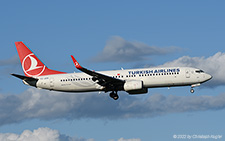 Boeing 737-8F2 | TC-JVD | Turkish Airlines | Z&UUML;RICH (LSZH/ZRH) 19.09.2022
