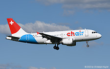 Airbus A319-112 | HB-JOJ | Chair Airlines | Z&UUML;RICH (LSZH/ZRH) 21.09.2022