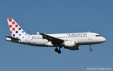 Airbus A319-112 | 9A-CTN | Croatia Airlines | Z&UUML;RICH (LSZH/ZRH) 22.09.2022