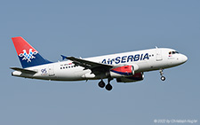 Airbus A319-132 | YU-APA | Air Serbia | Z&UUML;RICH (LSZH/ZRH) 06.10.2022