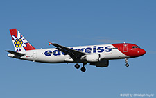 Airbus A320-214 | HB-JJN | Edelweiss Air | Z&UUML;RICH (LSZH/ZRH) 22.10.2022