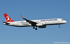 Airbus A321-231 | TC-JTG | Turkish Airlines | Z&UUML;RICH (LSZH/ZRH) 22.10.2022