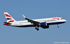 Airbus A320-251n | G-TTNN | British Airways | Z&UUML;RICH (LSZH/ZRH) 26.10.2022
