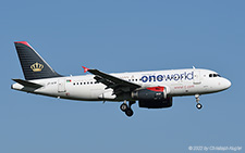 Airbus A319-132 | JY-AYP | Royal Jordanian Airlines  |  Oneworld sticker | Z&UUML;RICH (LSZH/ZRH) 26.10.2022