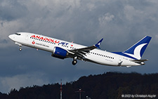 Boeing 737 MAX 8 | TC-LAE | AnadoluJet | Z&UUML;RICH (LSZH/ZRH) 19.11.2022