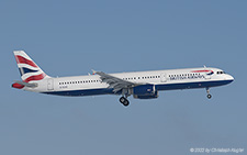 Airbus A321-231 | G-EUXC | British Airways | Z&UUML;RICH (LSZH/ZRH) 11.12.2022