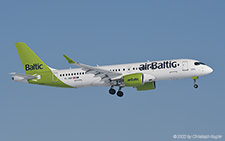 Airbus A220-300 | YL-ABF | Air Baltic  |  Flying for Swiss International Air Lines | Z&UUML;RICH (LSZH/ZRH) 11.12.2022