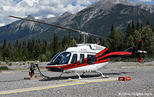 Bell 206L LongRanger | C-GLMV | untitled (Alpine Helicopters) | CANMORE MUNICIPAL HELIPORT (----/---) 17.07.2023