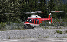 Bell 407 | C-FALC | untitled (Alpine Helicopters) | CANMORE MUNICIPAL HELIPORT (----/---) 17.07.2023