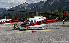 Bell 206L LongRanger | C-FSKR | untitled (Alpine Helicopters) | CANMORE MUNICIPAL HELIPORT (----/---) 17.07.2023