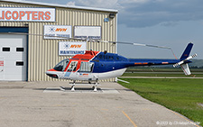 Bell 206B JetRanger III | C-GDBA | untitled (Mountain View Helicopters) | CALGARY SPRINGBANK (CYBW/YBW) 18.07.2023
