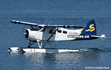De Havilland Canada DHC-2 Beaver | C-GTBQ | Harbour Air  |  with Saltsprig Air titles | VANCOUVER HARBOUR FLIGHT CENTRE (CYHC/CXH) 08.07.2023
