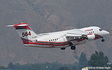 Avro RJ85 | C-GVFK | Conair Aviation | KAMLOOPS (CYKA/YKA) 11.07.2023