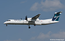 Bombardier DHC-8-402NG | C-FENY | WestJet Encore | CALGARY INTL. (CYYC/YYC) 18.07.2023