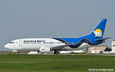 Boeing 737-36Q | C-GCNK | Canadian North | CALGARY INTL. (CYYC/YYC) 18.07.2023