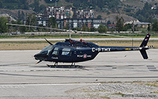 Bell 206B JetRanger | C-FTHX | untitled (Allied Wings Aviation)  |  This JetRanger is operated by Allied Wings Aviation to provide training to future RCAF pilots. This helicopter was registered as 139314 with the RCAF | PENTICTON (CYYF/YYF) 12.07.2023