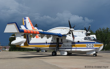 Canadair CL-215V | C-GFSL | Alberta Wildfire | SLAVE LAKE (CYZH/YZH) 28.07.2023