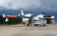 Canadair CL-215V | C-GFSL | Alberta Wildfire | SLAVE LAKE (CYZH/YZH) 28.07.2023