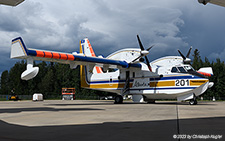 Canadair CL-215V | C-GFSK | Alberta Wildfire | SLAVE LAKE (CYZH/YZH) 28.07.2023