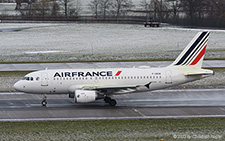 Airbus A319-111LR | F-GRXK | Air France | Z&UUML;RICH (LSZH/ZRH) 18.01.2023