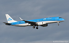 Embraer ERJ-190STD | PH-EZU | KLM Cityhopper | Z&UUML;RICH (LSZH/ZRH) 19.01.2023