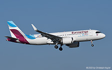 Airbus A320-251n | D-AENB | Eurowings  |  Less Fuel. Less Noise. Less CO2 sticker | Z&UUML;RICH (LSZH/ZRH) 09.02.2023
