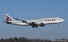 Boeing 747-8Z5 BBJ | A7-HHF | Qatar Amiri Flight | Z&UUML;RICH (LSZH/ZRH) 10.02.2023