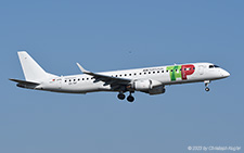 Embraer ERJ-195LR | CS-TAY | TAP Express  |  White tail | Z&UUML;RICH (LSZH/ZRH) 10.02.2023