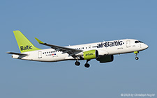 Airbus A220-300 | YL-CSM | Air Baltic | Z&UUML;RICH (LSZH/ZRH) 12.02.2023