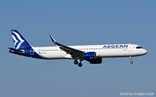 Airbus A321-271nx | SX-NAG | Aegean Airlines | Z&UUML;RICH (LSZH/ZRH) 05.04.2023