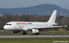 Airbus A320-232 | YL-LDL | AnadoluJet | Z&UUML;RICH (LSZH/ZRH) 10.04.2023