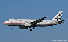 Airbus A320-232 | SX-DVJ | Aegean Airlines | Z&UUML;RICH (LSZH/ZRH) 11.09.2023
