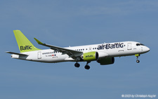 Airbus A220-300 | YL-AAQ | Air Baltic  |  Flying for Swiss International Air Lines | Z&UUML;RICH (LSZH/ZRH) 15.09.2023