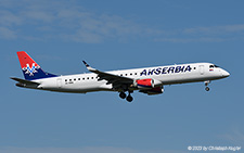 Embraer ERJ-195AR | SX-RMA | Air Serbia | Z&UUML;RICH (LSZH/ZRH) 16.09.2023