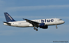 Airbus A320-214 | AP-BNU | Air Blue  |  Arriving from Sharjah for engine change with SR Technics | Z&UUML;RICH (LSZH/ZRH) 17.09.2023